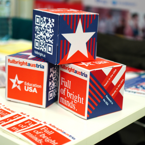Photo of stand decorations