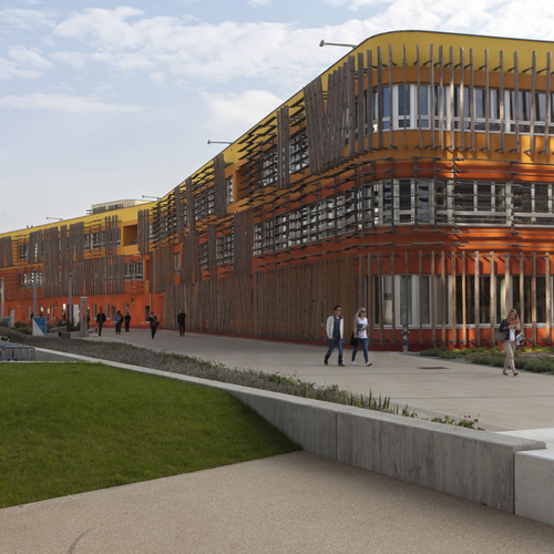 Photo of building on the WU campus