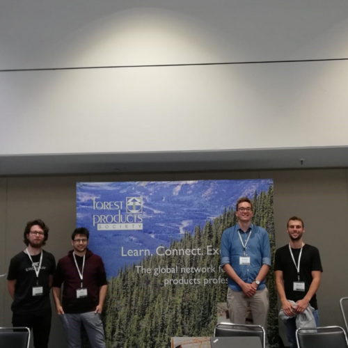 Photo of Austrian interns in Atlanta at FPS Conference in 2019