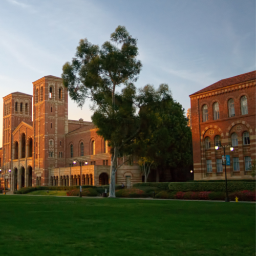Photo of buildings at the University of California, Los Angeles
