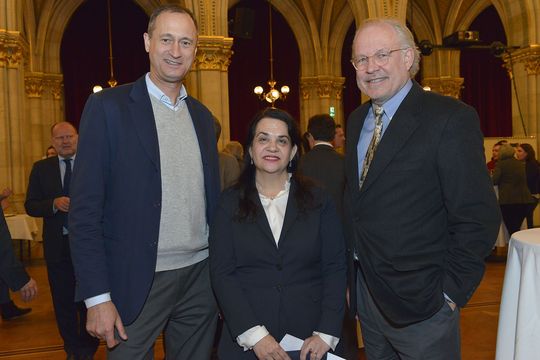 US Fulbright Scholar Rebecca Rovit Speaks at Vienna Mayor's Reception
