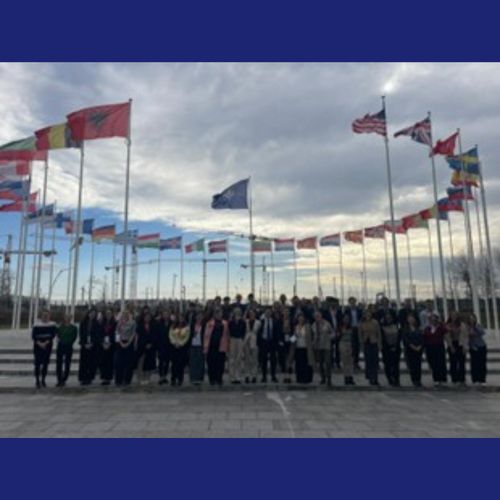 Group photo at NATO