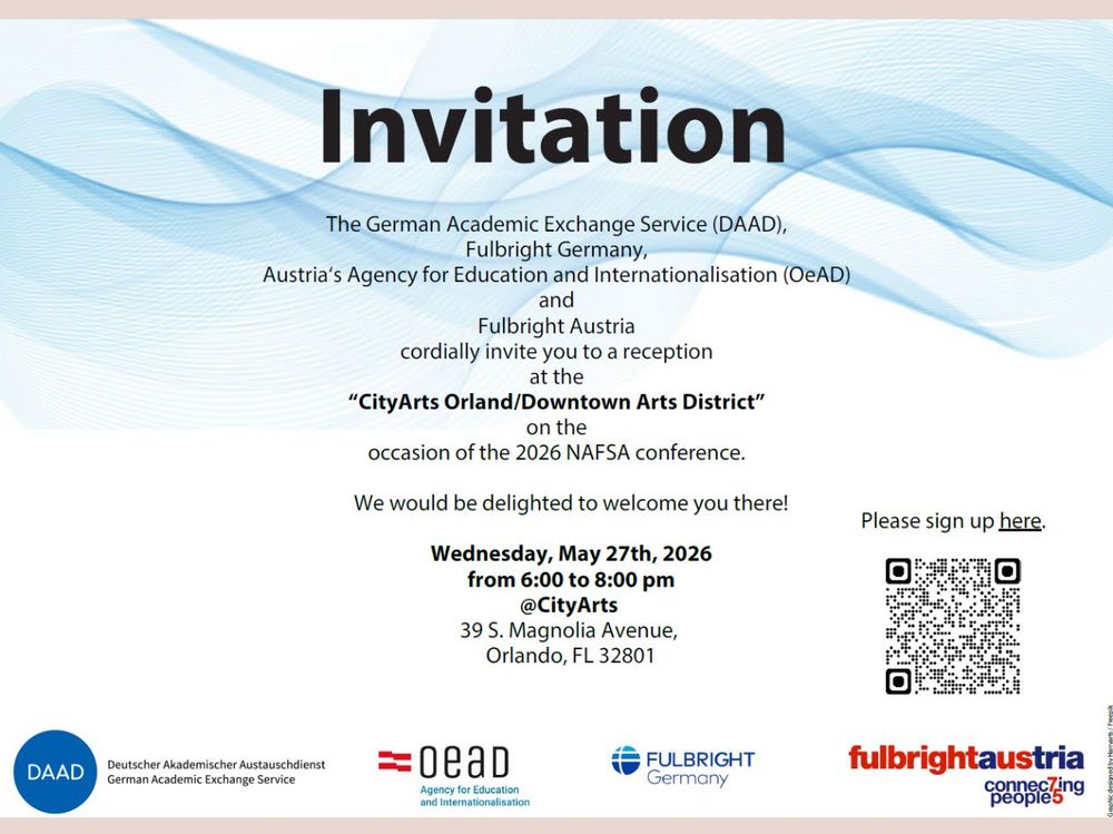 Image of official invitation card