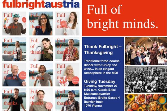 Thank Fulbright - Thanksgiving - November 27, 2018
